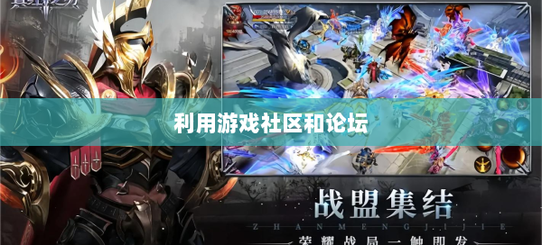 利用游戏社区和论坛  第2张