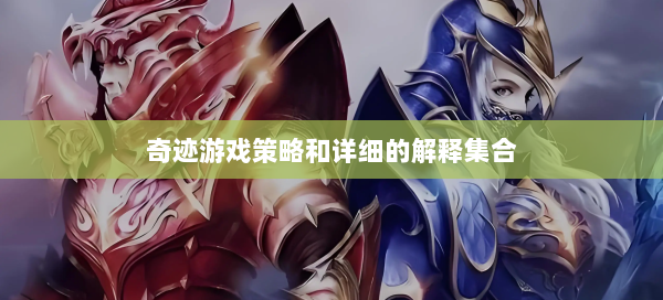 奇迹游戏策略和详细的解释集合  第3张